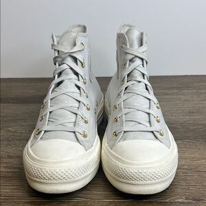 Converse Chuck Taylor All Star Lift High Top Size 10 |A08237C | Gray Platform